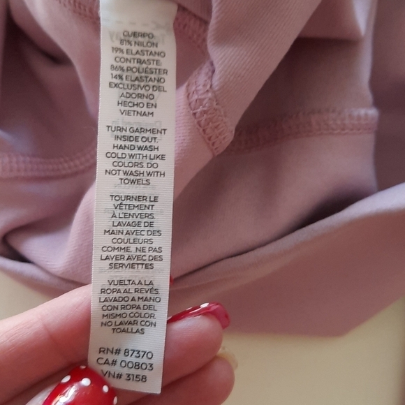 Alo Yoga extra small pink high rise moto leggings - Picture 11 of 15